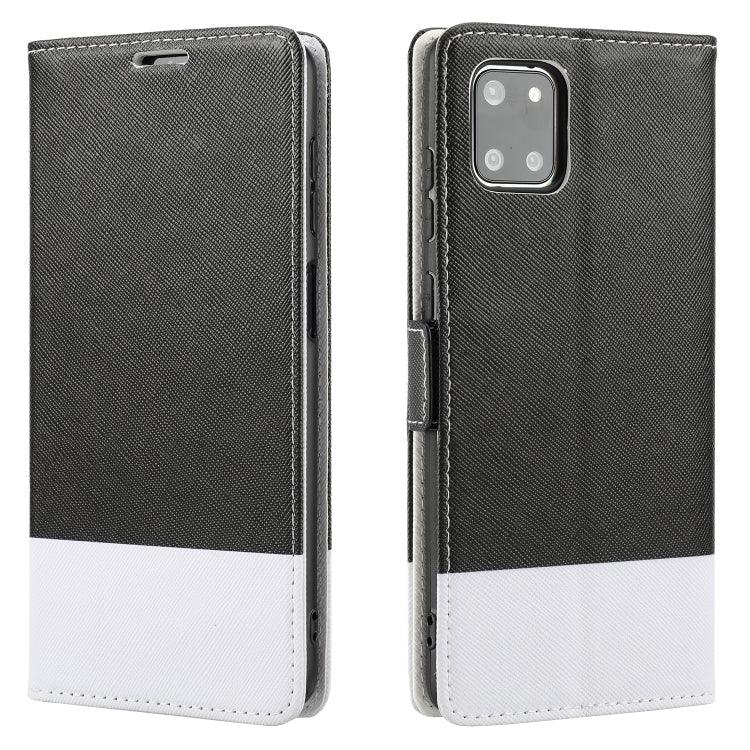 For Samsung Galaxy Note10+ Cross Texture Magnetic Horizontal Flip Leather Case with Card Slots & Holder & Wallet