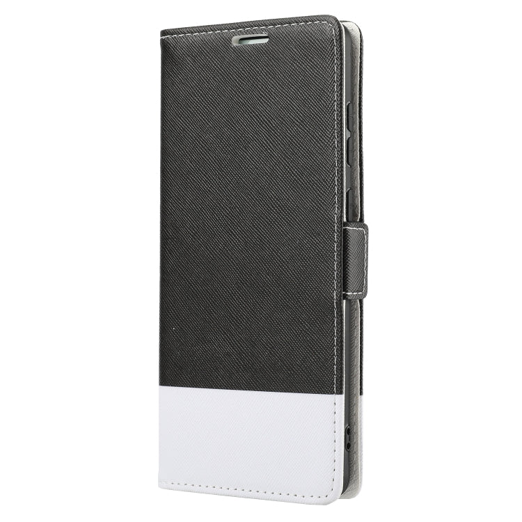 For Samsung Galaxy Note10+ Cross Texture Magnetic Horizontal Flip Leather Case with Card Slots & Holder & Wallet