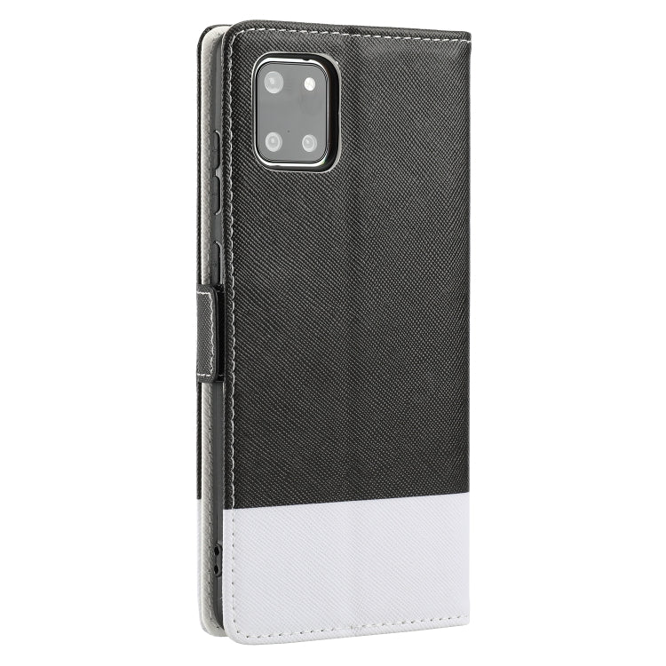 For Samsung Galaxy Note10+ Cross Texture Magnetic Horizontal Flip Leather Case with Card Slots & Holder & Wallet