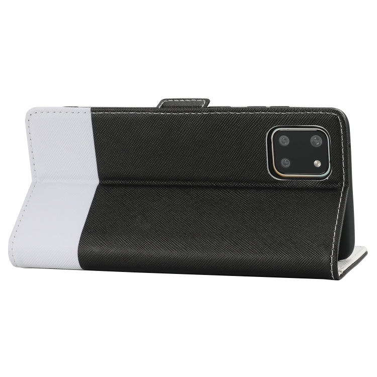 For Samsung Galaxy Note10+ Cross Texture Magnetic Horizontal Flip Leather Case with Card Slots & Holder & Wallet