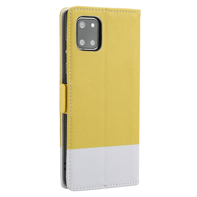 For Samsung Galaxy Note10+ Cross Texture Magnetic Horizontal Flip Leather Case with Card Slots & Holder & Wallet