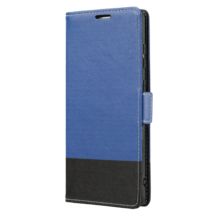 For Samsung Galaxy Note10+ Cross Texture Magnetic Horizontal Flip Leather Case with Card Slots & Holder & Wallet