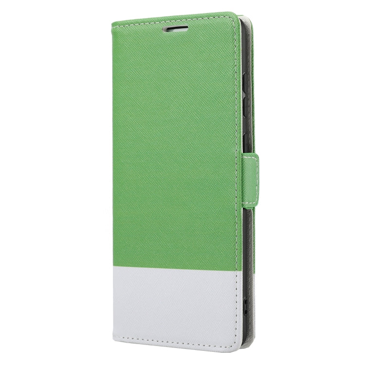 For Samsung Galaxy Note10+ Cross Texture Magnetic Horizontal Flip Leather Case with Card Slots & Holder & Wallet