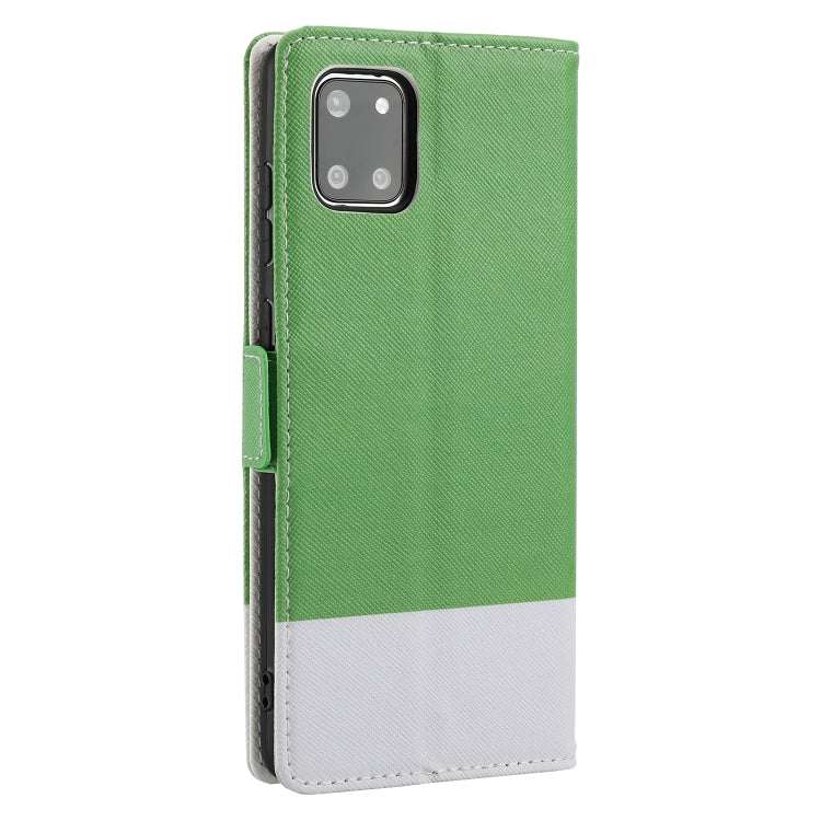 For Samsung Galaxy Note10+ Cross Texture Magnetic Horizontal Flip Leather Case with Card Slots & Holder & Wallet