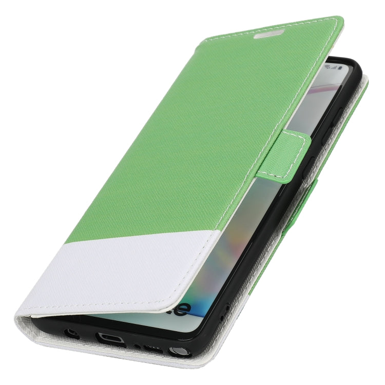 For Samsung Galaxy Note10+ Cross Texture Magnetic Horizontal Flip Leather Case with Card Slots & Holder & Wallet