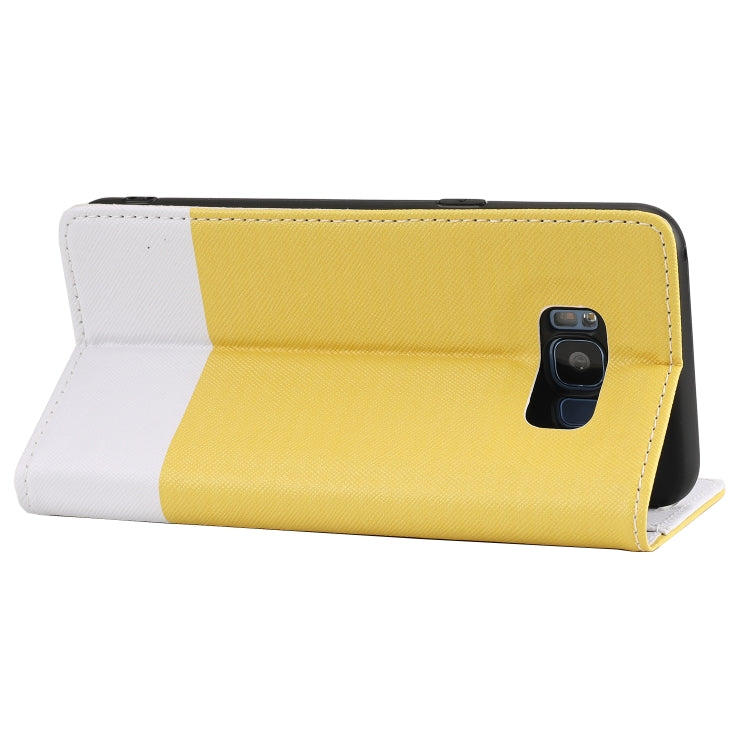For Samsung Galaxy S8+ Cross Texture Magnetic Horizontal Flip Leather Case with Card Slots & Holder & Wallet