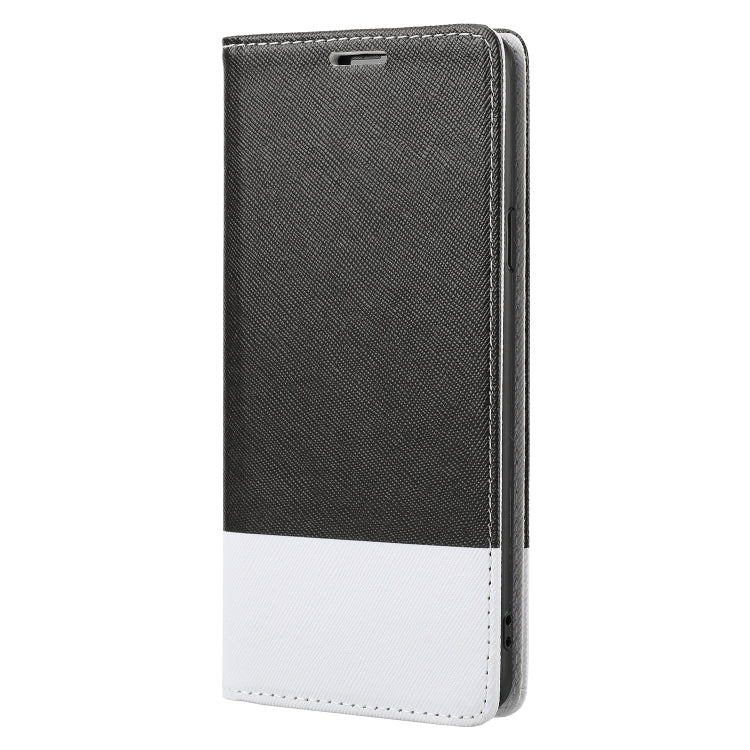 For Samsung Galaxy S9+ Cross Texture Magnetic Horizontal Flip Leather Case with Card Slots & Holder & Wallet