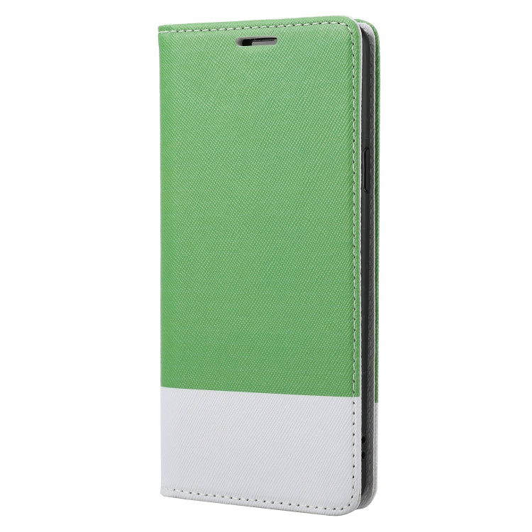 For Samsung Galaxy S9+ Cross Texture Magnetic Horizontal Flip Leather Case with Card Slots & Holder & Wallet