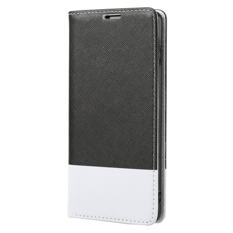 For Samsung Galaxy S10+ Cross Texture Magnetic Horizontal Flip Leather Case with Card Slots & Holder & Wallet