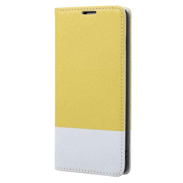 For Samsung Galaxy S10+ Cross Texture Magnetic Horizontal Flip Leather Case with Card Slots & Holder & Wallet