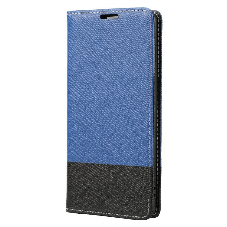 For Samsung Galaxy S10+ Cross Texture Magnetic Horizontal Flip Leather Case with Card Slots & Holder & Wallet