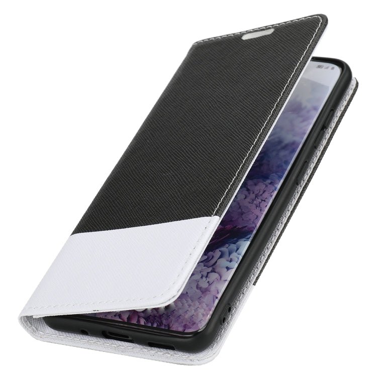 For Samsung Galaxy S20 Cross Texture Magnetic Horizontal Flip Leather Case with Card Slots & Holder & Wallet