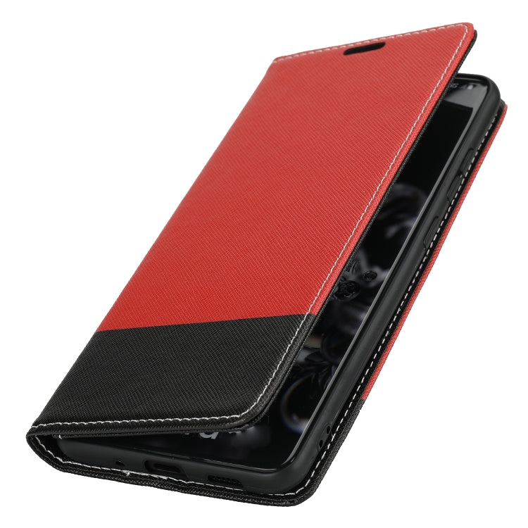 For Samsung Galaxy S20 Ultra Cross Texture Magnetic Horizontal Flip Leather Case with Card Slots & Holder & Wallet