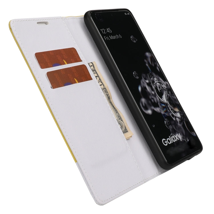 For Samsung Galaxy S20 Ultra Cross Texture Magnetic Horizontal Flip Leather Case with Card Slots & Holder & Wallet