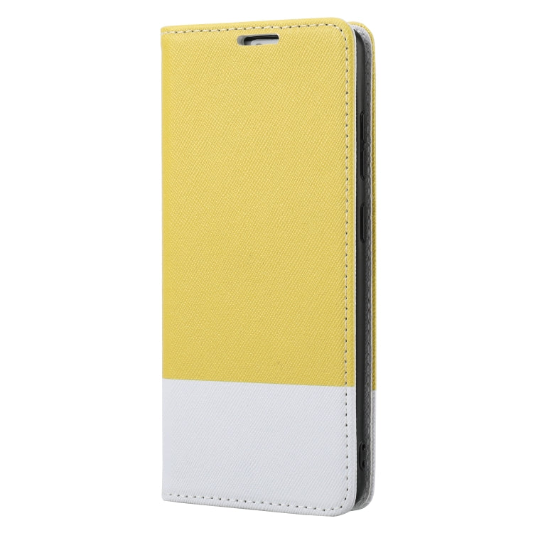 For Samsung Galaxy S21 5G Cross Texture Magnetic Horizontal Flip Leather Case with Card Slots & Holder & Wallet