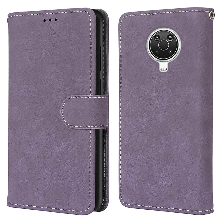 For Nokia 6.3 / G20 / G10 Retro Frosted Horizontal Flip PU Leather Case with Holder & Card Slots & Wallet & Photo Frame