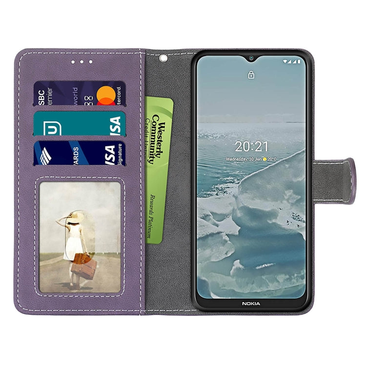 For Nokia 6.3 / G20 / G10 Retro Frosted Horizontal Flip PU Leather Case with Holder & Card Slots & Wallet & Photo Frame