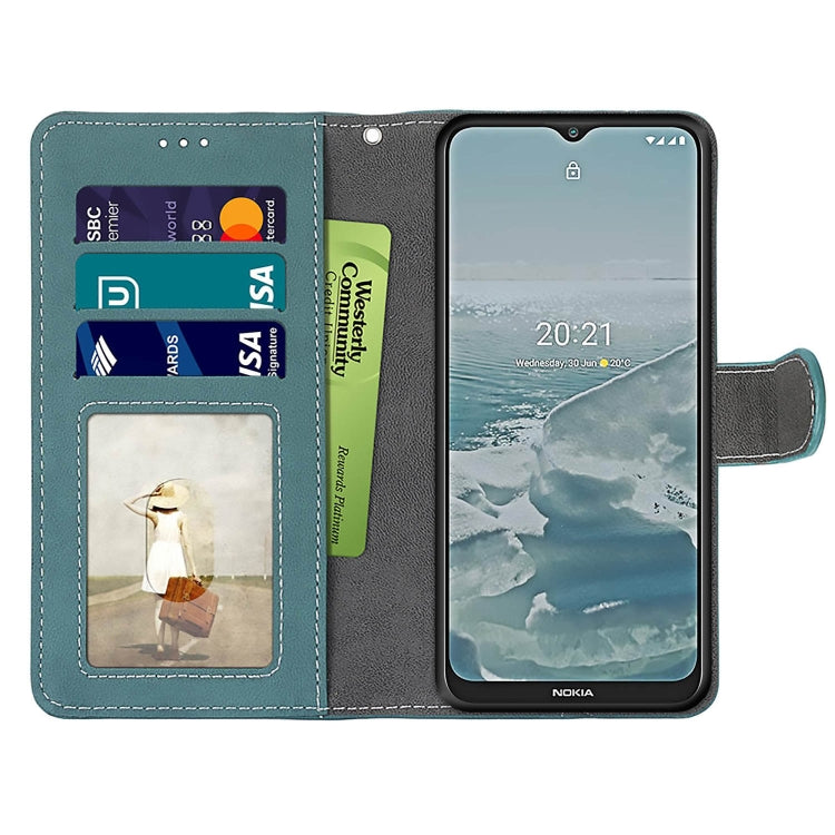 For Nokia 6.3 / G20 / G10 Retro Frosted Horizontal Flip PU Leather Case with Holder & Card Slots & Wallet & Photo Frame