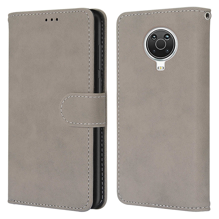 For Nokia 6.3 / G20 / G10 Retro Frosted Horizontal Flip PU Leather Case with Holder & Card Slots & Wallet & Photo Frame