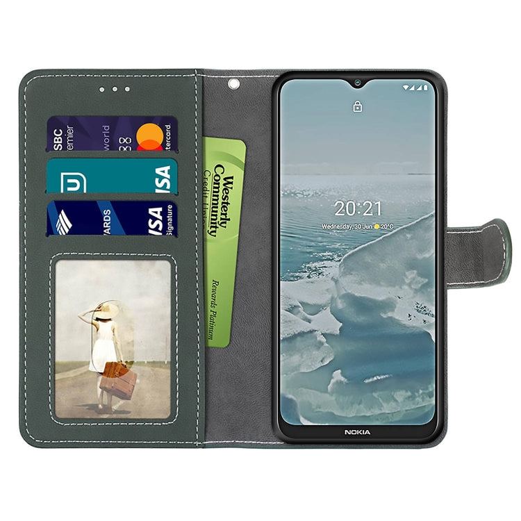 For Nokia 6.3 / G20 / G10 Retro Frosted Horizontal Flip PU Leather Case with Holder & Card Slots & Wallet & Photo Frame