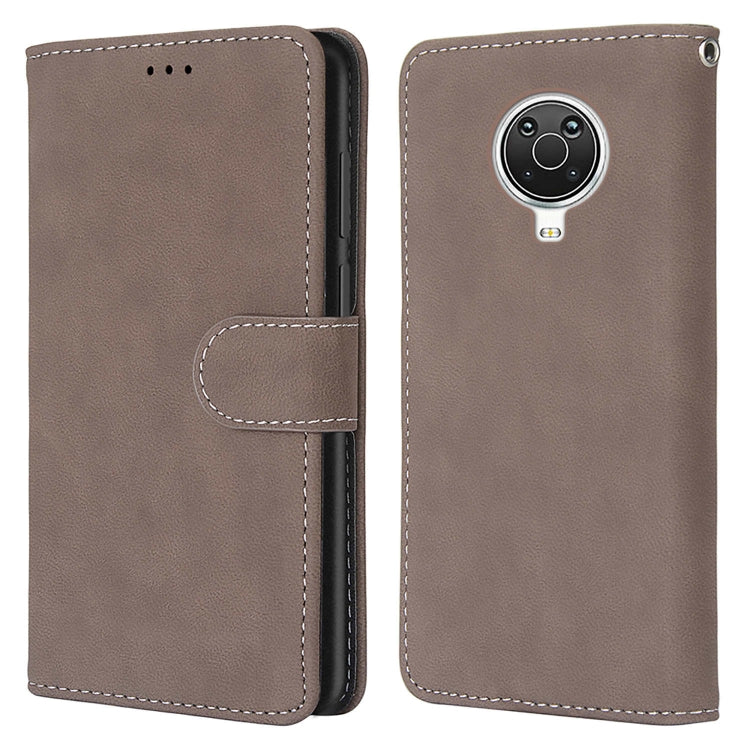 For Nokia 6.3 / G20 / G10 Retro Frosted Horizontal Flip PU Leather Case with Holder & Card Slots & Wallet & Photo Frame