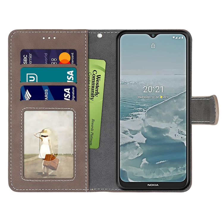 For Nokia 6.3 / G20 / G10 Retro Frosted Horizontal Flip PU Leather Case with Holder & Card Slots & Wallet & Photo Frame