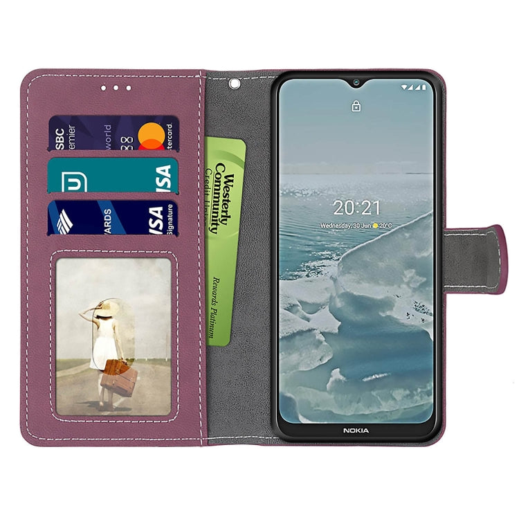 For Nokia 6.3 / G20 / G10 Retro Frosted Horizontal Flip PU Leather Case with Holder & Card Slots & Wallet & Photo Frame
