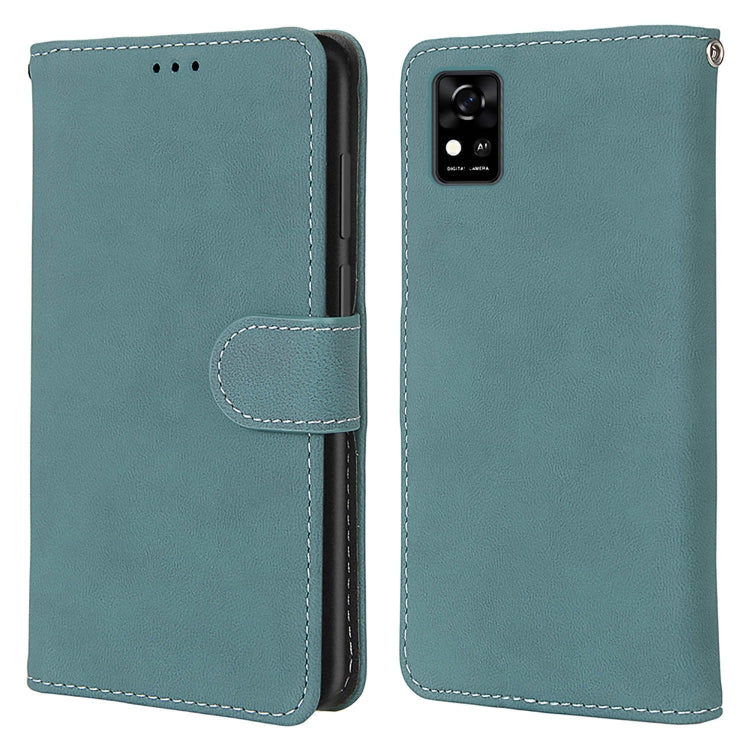 For ZTE Blade A31 Retro Frosted Horizontal Flip PU Leather Case with Holder & Card Slots & Wallet & Photo Frame