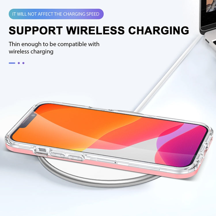 For iPhone 13 Bright Series Clear Acrylic + PC+TPU Shockproof Case