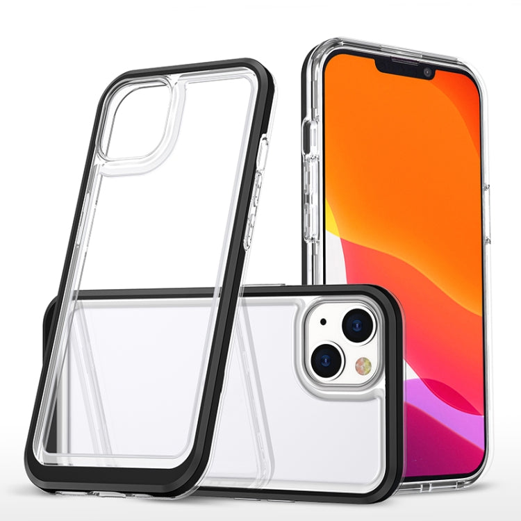 For iPhone 13 Bright Series Clear Acrylic + PC+TPU Shockproof Case