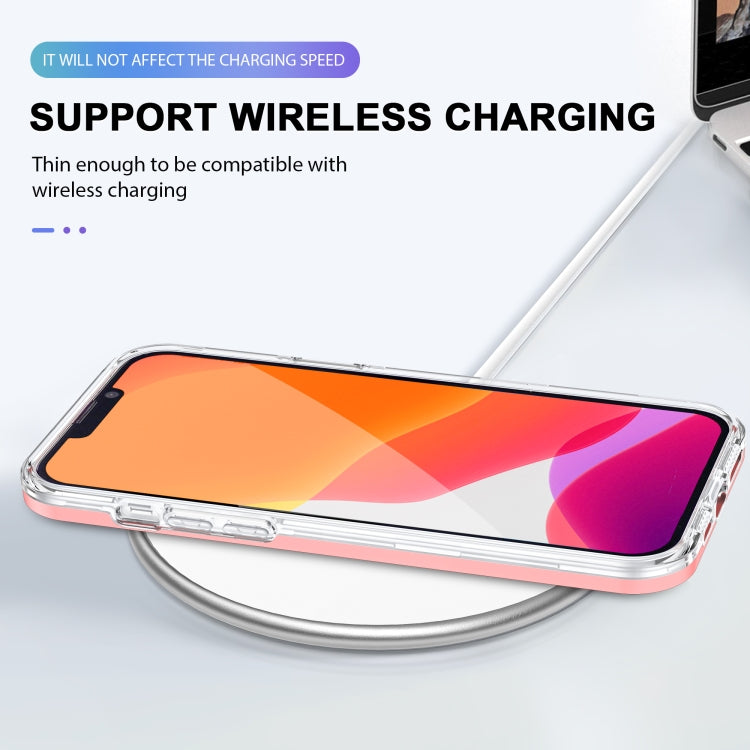 For iPhone 13 Pro Bright Series Clear Acrylic + PC+TPU Shockproof Case