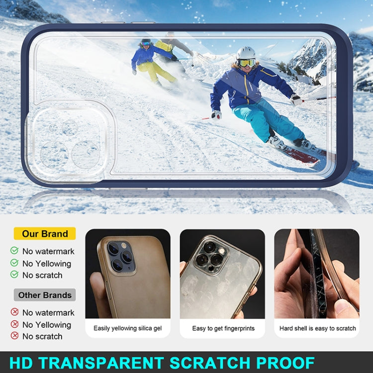 For iPhone 12 mini Bright Series Clear Acrylic + PC+TPU Shockproof Case