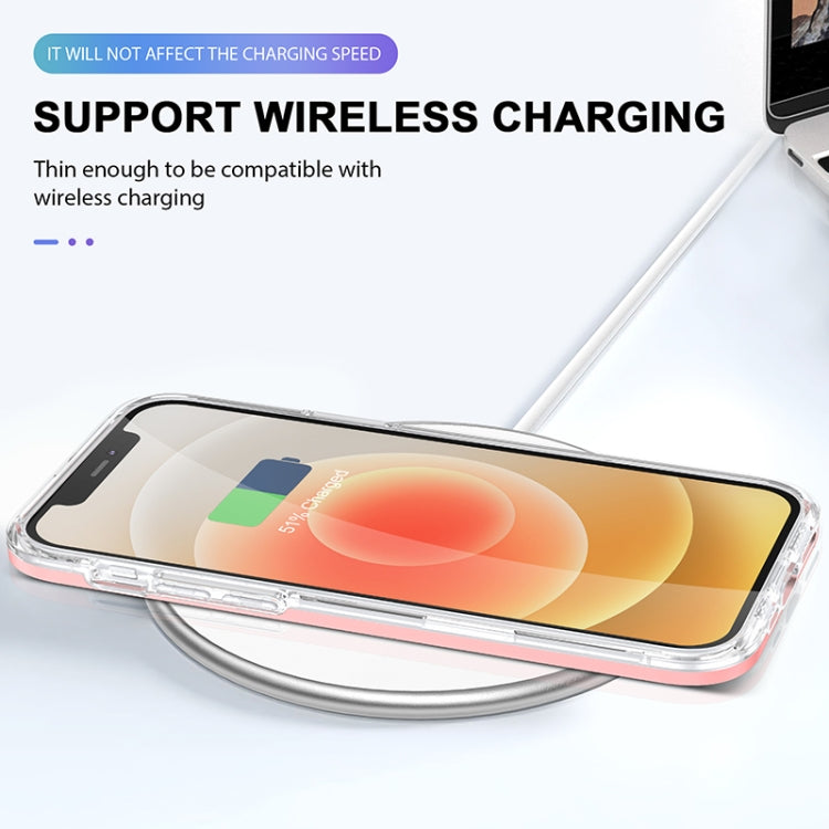 For iPhone 12 mini Bright Series Clear Acrylic + PC+TPU Shockproof Case
