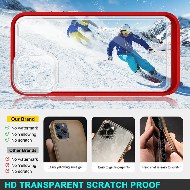 For iPhone 12 mini Bright Series Clear Acrylic + PC+TPU Shockproof Case