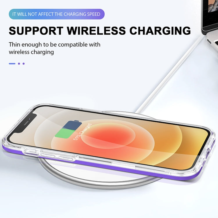 For iPhone 12 mini Bright Series Clear Acrylic + PC+TPU Shockproof Case