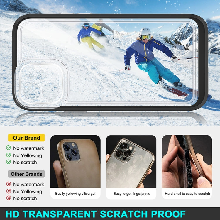 For iPhone 11 Bright Series Clear Acrylic + PC+TPU Shockproof Case