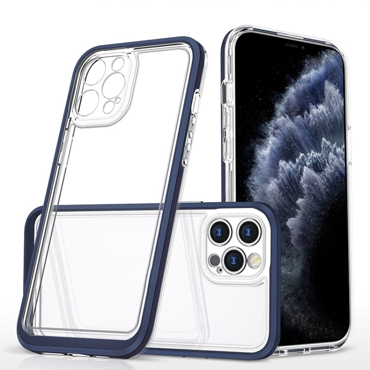 For iPhone 11 Pro Bright Series Clear Acrylic + PC+TPU Shockproof Case