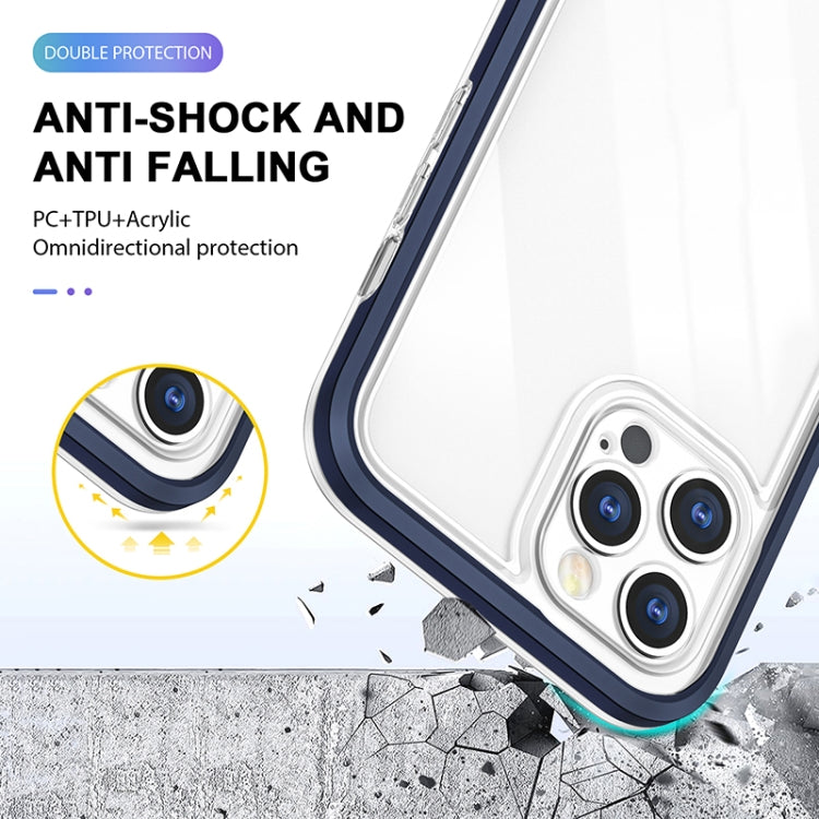 For iPhone 11 Pro Bright Series Clear Acrylic + PC+TPU Shockproof Case
