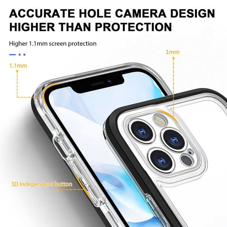 For iPhone 11 Pro Bright Series Clear Acrylic + PC+TPU Shockproof Case