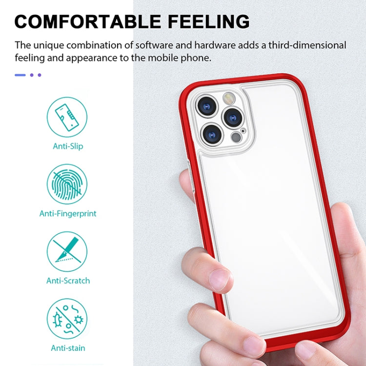 For iPhone 11 Pro Bright Series Clear Acrylic + PC+TPU Shockproof Case