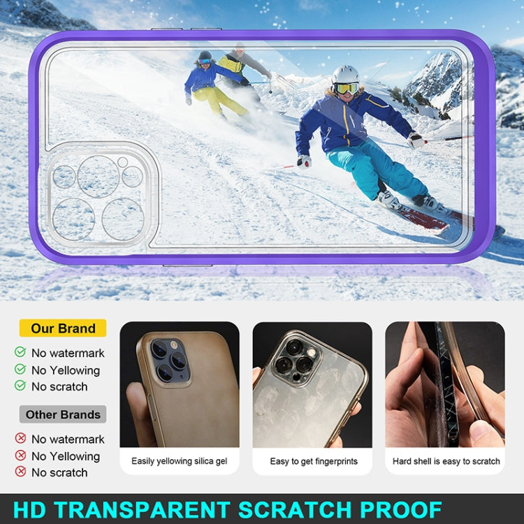 For iPhone 11 Pro Bright Series Clear Acrylic + PC+TPU Shockproof Case