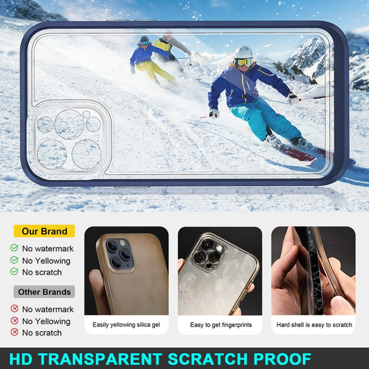 For iPhone 11 Pro Max Bright Series Clear Acrylic + PC+TPU Shockproof Case