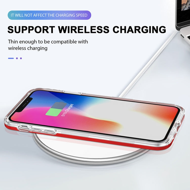 For iPhone X / XS Bright Series Clear Acrylic + PC+TPU Shockproof Case