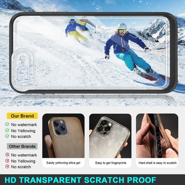 Bright Series Clear Acrylic + PC+TPU Shockproof Case For iPhone 8 Plus / 7 Plus