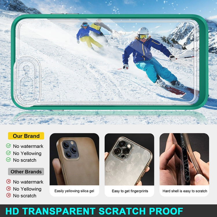 Bright Series Clear Acrylic + PC+TPU Shockproof Case For iPhone 8 Plus / 7 Plus