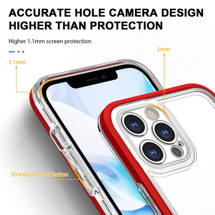 For iPhone 12 Pro Bright Series Clear Acrylic + PC+TPU Shockproof Case