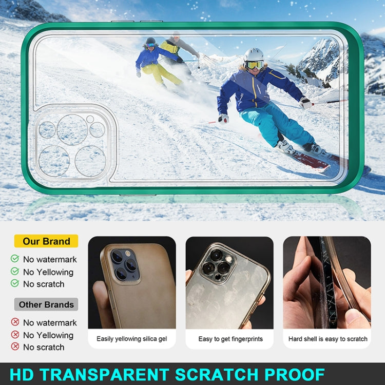 For iPhone 12 Pro Bright Series Clear Acrylic + PC+TPU Shockproof Case