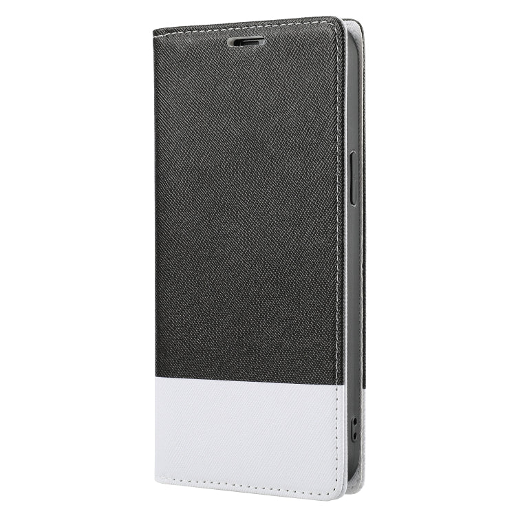 For iPhone 13 Cross Texture Magnetic Horizontal Flip Leather Case with Card Slots & Holder & Wallet