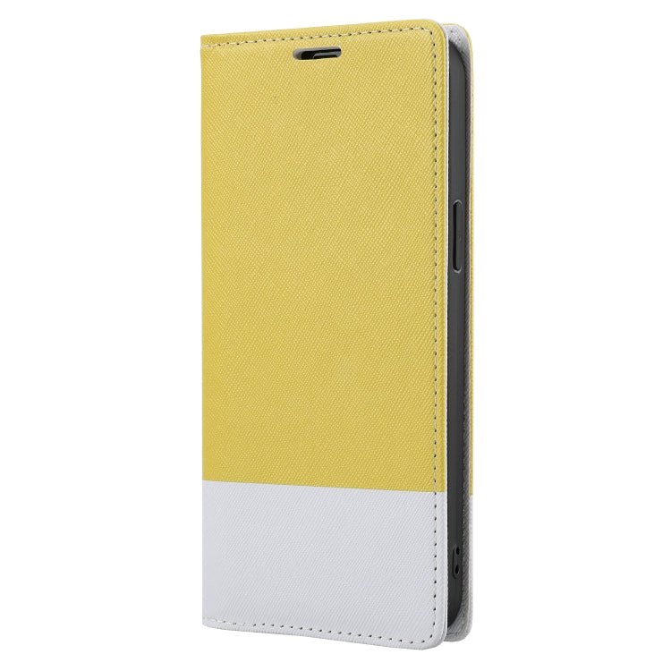 For iPhone 13 Cross Texture Magnetic Horizontal Flip Leather Case with Card Slots & Holder & Wallet