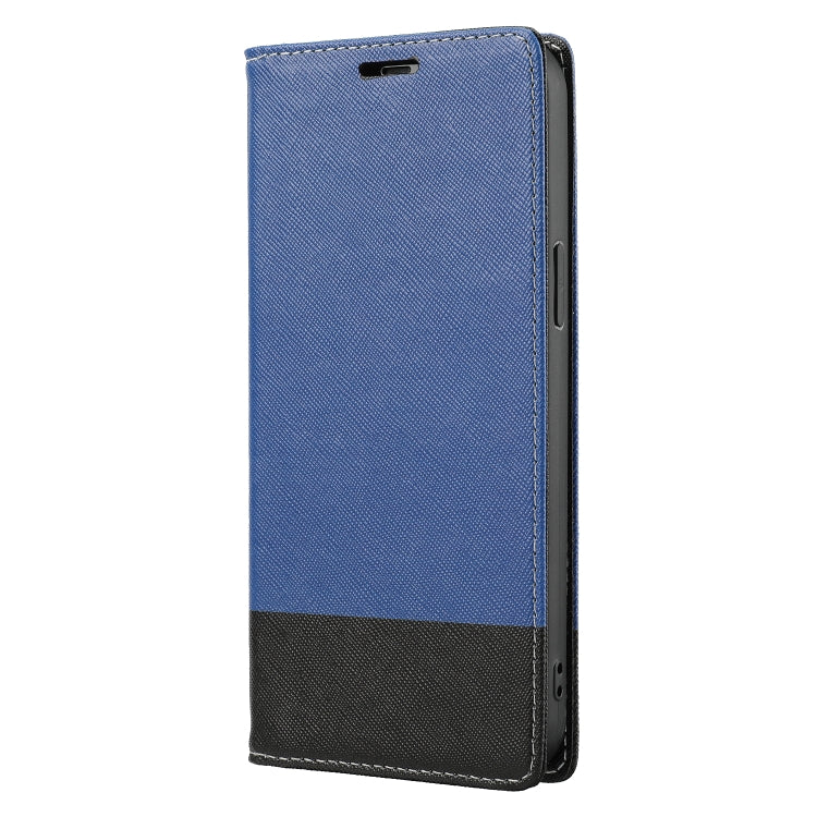 For iPhone 13 Cross Texture Magnetic Horizontal Flip Leather Case with Card Slots & Holder & Wallet